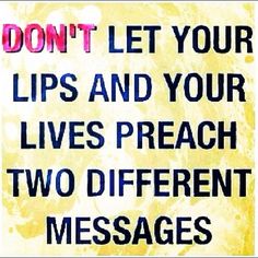 Two Different Messages