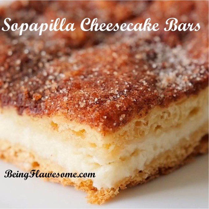 Sopapilla Cheesecake Bars